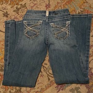 Girls Ariat bootcut jeans